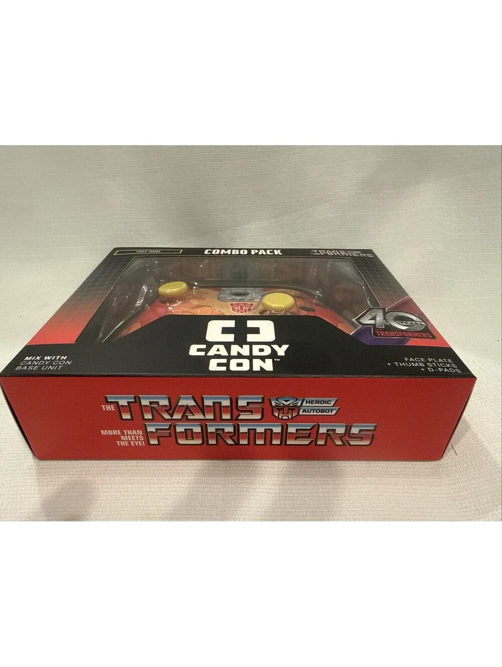 Candy Con Hot Rod Combo Pack Transformers 40th Anniversary Controller Face Plate